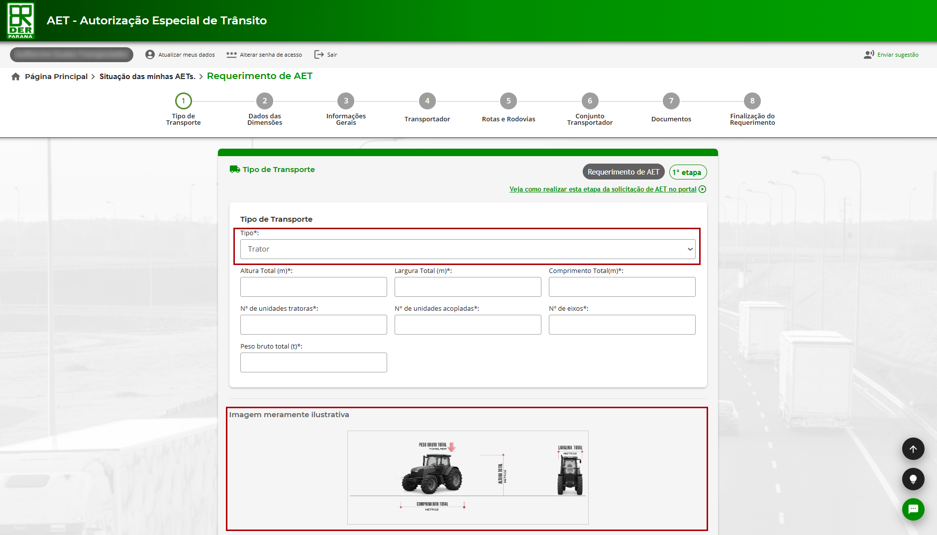 passo 3 - selecionar tipo de transporte.png